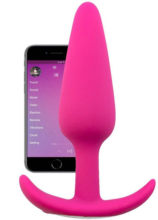 Erox Nano Deep Rose Telefon Kontrollü Anal Vibratör