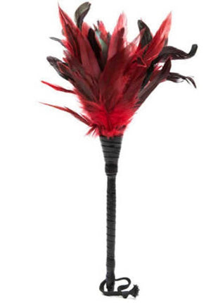 Fetish Fantasy Series Siyah Gıdıklayıcı Tüy Red
