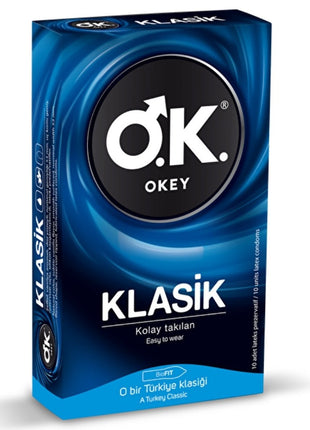 Okey Klasik 10'lu Prezervatif