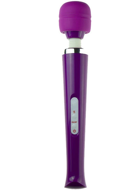 Erox Magic Massager Purple Profesyonel 10 Modlu Güçlü Masaj Wand Vibratör