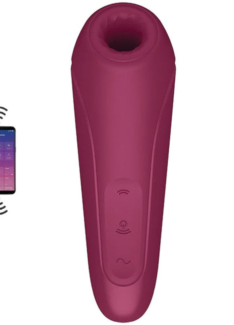 Satisfyer Curvy 1+ Red Emiş Güçlü Vibratör