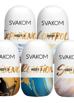 Svakom Hedy X Explore Your Limits 5 Farklı Dokulu Mini Tenga Mastürbatör