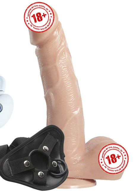 Shequ Swaying 16 Cm Kemerli Dönebilen Titreşimli Penis