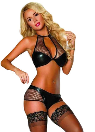 Erox Fantasy Wear Daira Deri Detay Seksi Jartiyer Takım