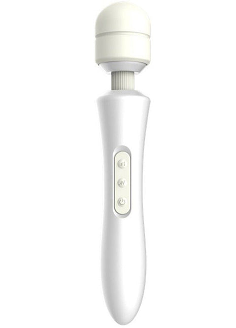 Erox Magic Wand Double Massager Masaj Wand Vibratör-White