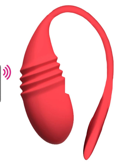 Lovense Vulse Telefon Kontrollü İtme ve Titreşimli Giyilebilir Vibratör