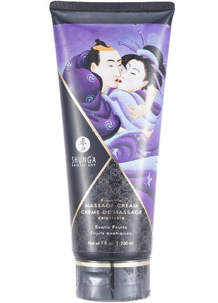 Shunga Kissable Massage Cream Exotic Fruits Öpülebilir Masaj Jeli 200 Ml.