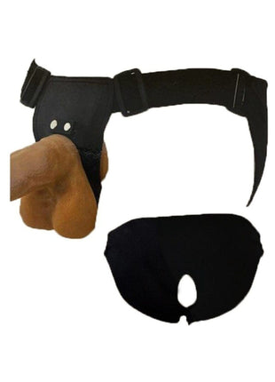 Külotlu Belden Bağlamalı Strapon Harness Xxl
