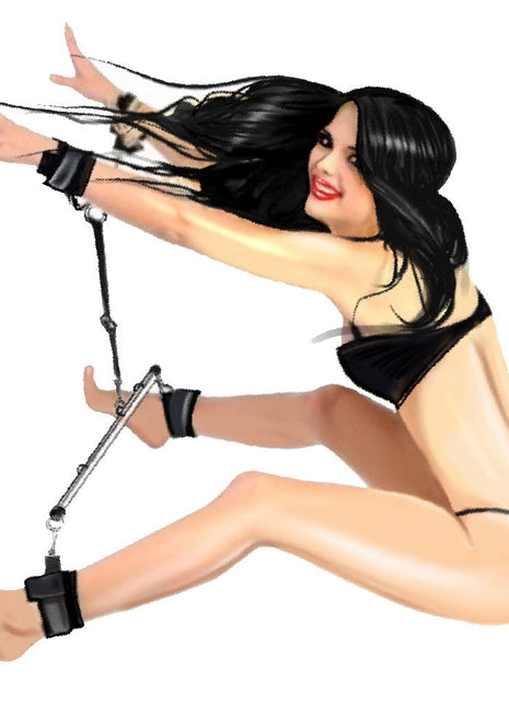 Erox Fetish Fantasy Series Spread Em Bar Cuff Fetiş Pozisyon Seti