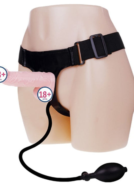 Baile Ultra Harness Şişirilebilir Kemerli Realistik Penis