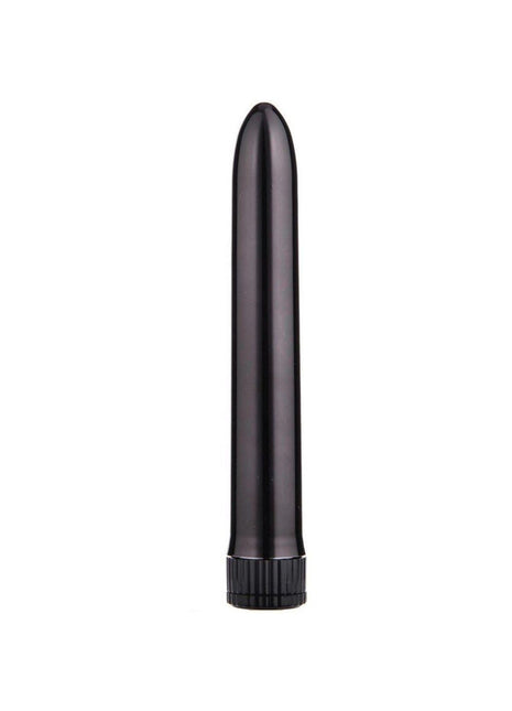 Melo Black Metal Vibrating Anal ve Vajinal Metal Vibratör