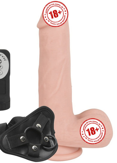 You2Toys Realistic Rotating Kemerli Dönebilen Titreşimli Penis