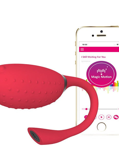 Magic Motion Fugu Red Telefon Kotrollü Vibratör