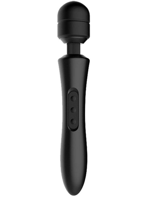 Erox Magic Wand Double Massager Masaj Wand Vibratör-Black