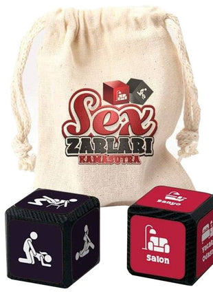 Erox Erotica Game Kamasutra Zarları Mekan+Poziyon Erotik Görev Oyunu