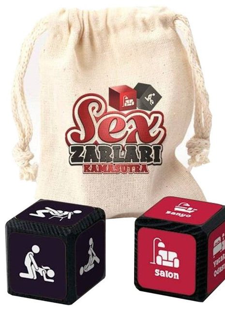 Erox Erotica Game Kamasutra Zarları Mekan+Poziyon Erotik Görev Oyunu