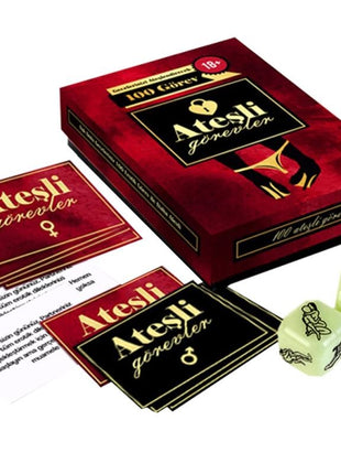 Erox Erotica Game Ateşli Görevler Oyun Kartı