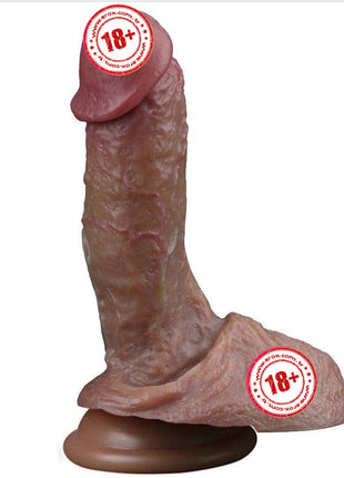 Lovetoy Dual Layered Silicone Cock 19.5 cm Realistik Penis LV411051