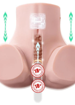 Shequ Gina Otomatik Şarjlı ve Hareketli Vajina Masturbator SQ-MAT50084