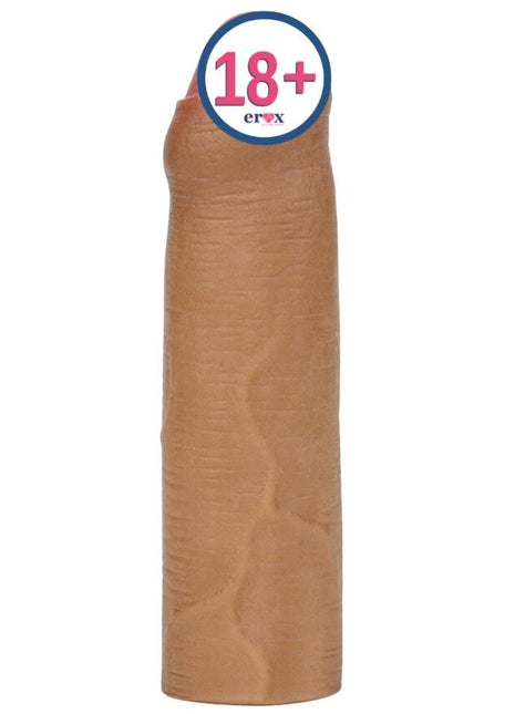 Lovetoy Nature Extender Et Dokulu Brown Gerçekçi Sünnetsiz Penis Kılıfı