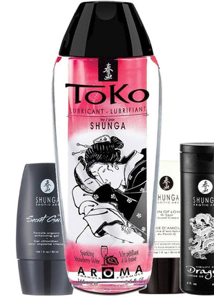 Shunga Erotica Art Naughty Kit Çiftlere Özel Kayganlaştırıcı Set
