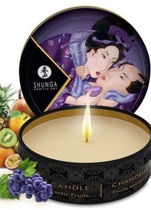 Shunga Mini Massage Candle Egzotik Fruits 30 Ml Erotik Masaj Mumu