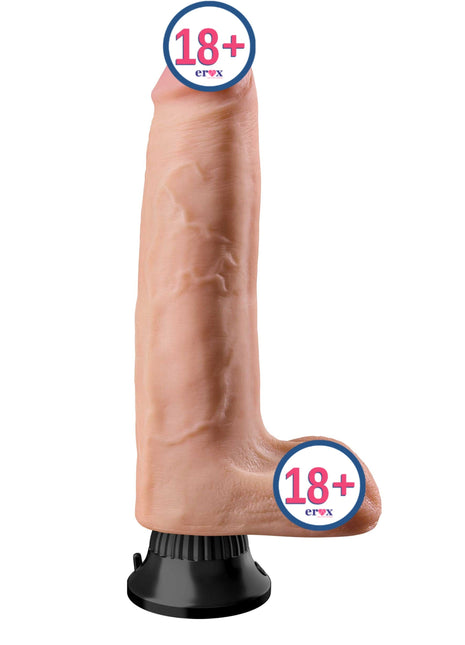 Pipedream Real Feel Deluxe No:10 Ultra Yumuşak 25 Cm Titreşimli Vibratör