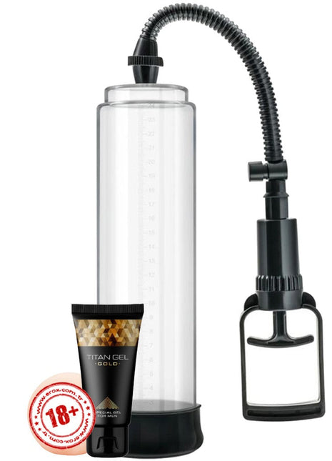 Erox World Men's Pump Tetik Mekanizmalı Penis Pompası Kampanya Paket