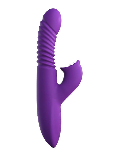 Thrusting Clit Stimulate-her Isıtmalı Hareketli Vibratör