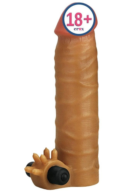 Lovetoy Nature Extender Klitoris Uyarıcı Et Doku Melez Penis Kılıfı