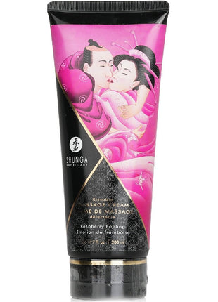 Shunga Kissable Massage Cream Ahududulu Öpülebilir Masaj Jeli 200 Ml.