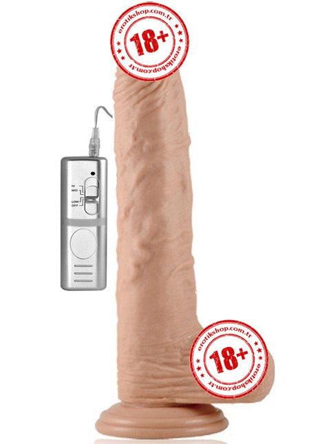 Lovetoy Real Extreme 24 cm Titreşimli Realistik Penis