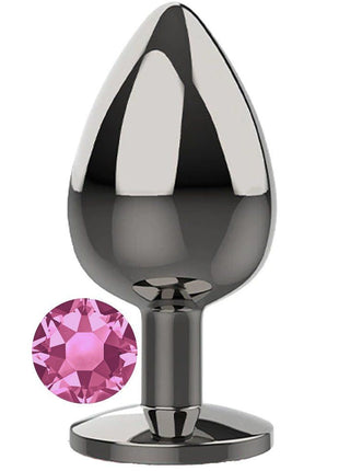 Erox Pink Jewellery Large Lüks Çelik Anal Plug