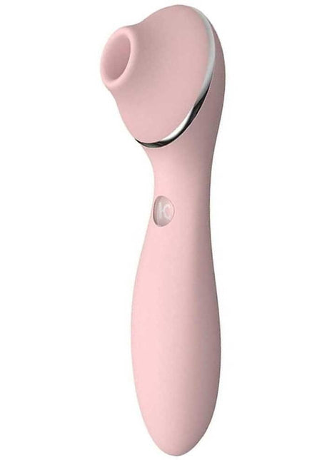 KissToy Polly Air Pulse Warming Vibe Pink Püskürtmeli Isıtmalı Vibratör