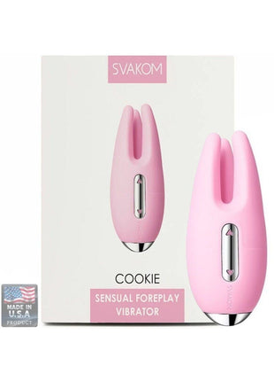 Svakom Cookie Şehvetli Masaj Vibratörü Ve Titreşimli Vibratör Pembe