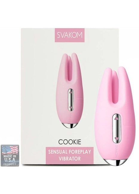 Svakom Cookie Şehvetli Masaj Vibratörü Ve Titreşimli Vibratör Pembe