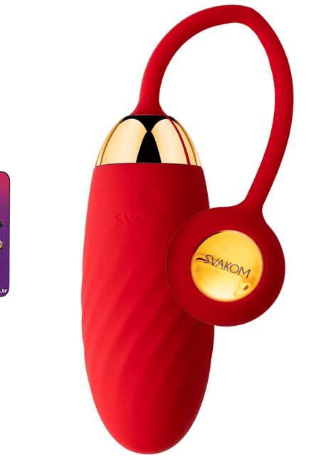 Svakom Ella Neo Telefon Kontrollü Mini Vibratör-Red