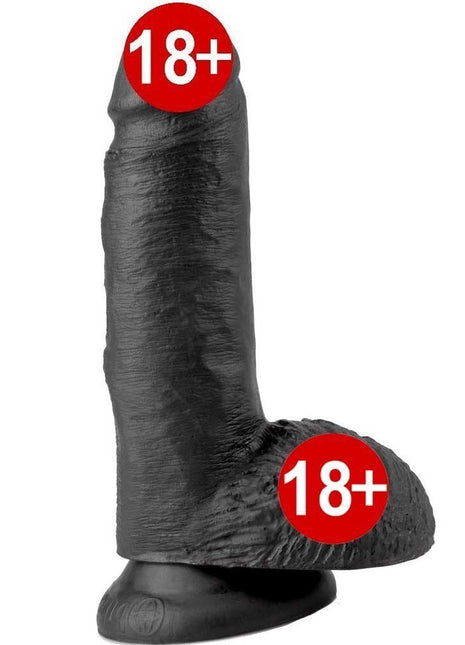 Pipedream King Cock With Balls Zenci Realistik Dildo 18 cm