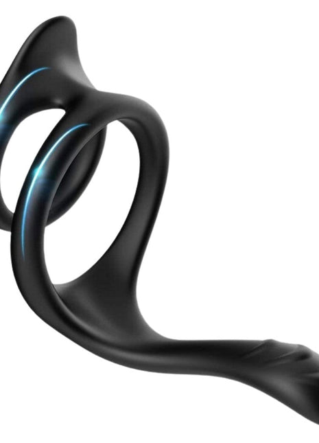 Erox Tail Perine Testis Destekli Esnek Penis Halkası