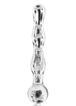 Glass Worxx By Toy Joy Sparkle Wand Cam Dildo