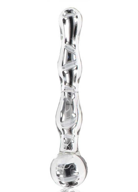 Glass Worxx By Toy Joy Sparkle Wand Cam Dildo