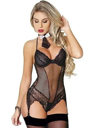 Erox Fantasy Wear Kravatlı Seksi Kostüm