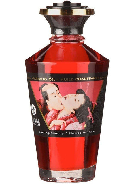 Shunga Aphrodisiac Warming Oil Cherry Aromalı Isıtmalı Masaj Yağı 100 Ml.