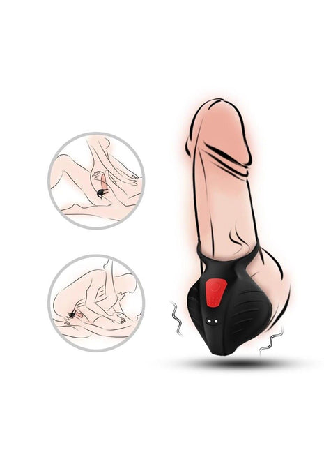 Fun Bag Testicle Testis Vibratör
