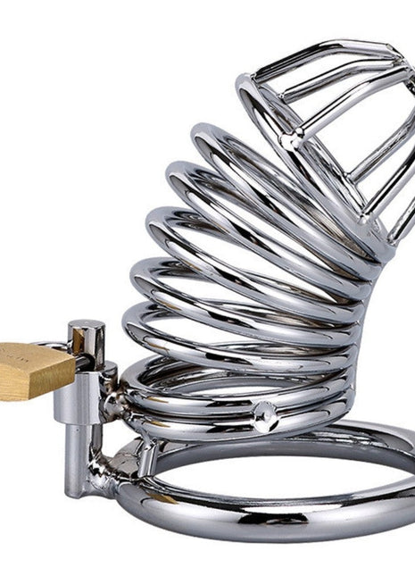 Erox Dreams Metal Halkalı Penis Kafesi ve Penis Kilidi 45 Mm