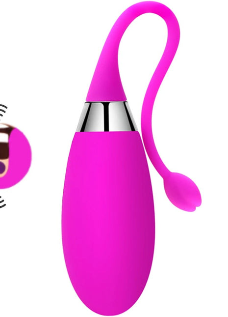 Erox Private Mini Massager Vibe Giyilebilir Uzaktan Kumandalı Mini Vibratör-Purple