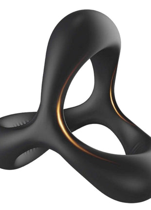 Erox Black Rider Çok Esnek Silikon Yumuşak Penis Halkası