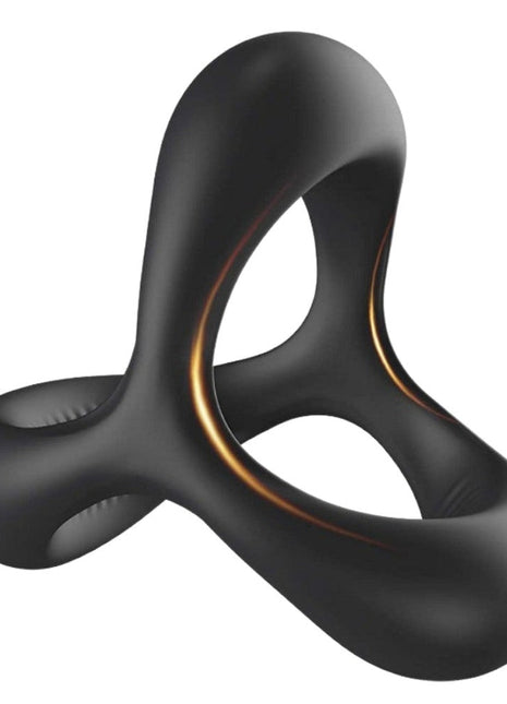 Erox Black Rider Çok Esnek Silikon Yumuşak Penis Halkası