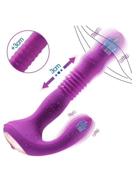 Ariel Ileri Geri Hareketli Fonksiyonlu Şarjlı G-spot Vibratör