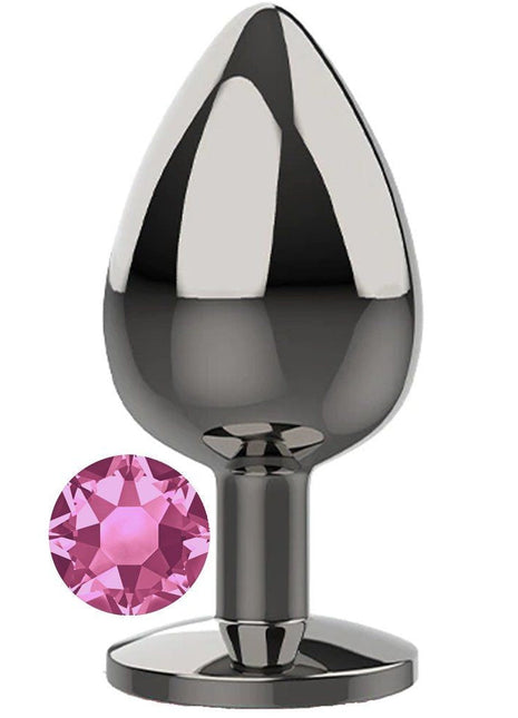 Erox Pink Jewellery Medium Lüks Çelik Anal Plug